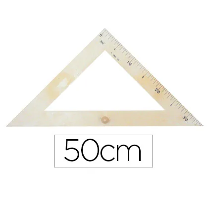 Escuadra para Encerado Faibo Plastico Imitacion Madera 30 CM