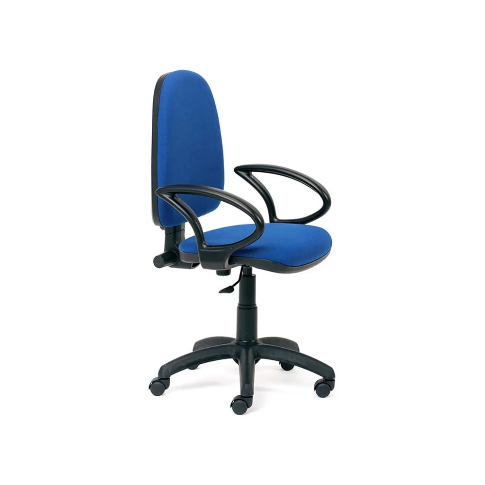Silla Rocada con Brazos Color Azul Diametro Base 610 MM Respaldo de 490 MM X 420 MM
