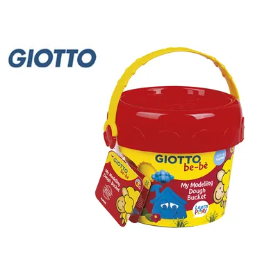 GIOTTO Pasta Giotto Bebe para Modelar Cubo Maxi con Accesorios Dermatologicamente Testado