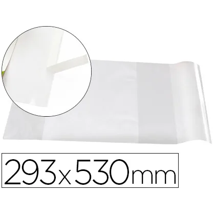 Forralibro Liderpapel Nº29 con Solapa Ajustable Adhesivo 293 X 530 MM