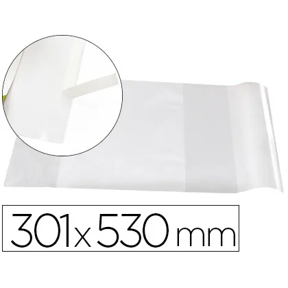 Forralibro Liderpapel Nº30 con Solapa Ajustable Adhesivo 301 X 530 MM