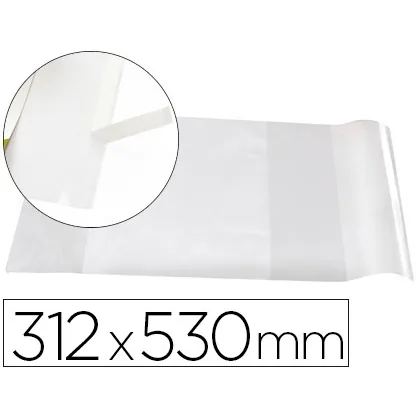 Forralibro Liderpapel Nº31 con Solapa Ajustable Adhesivo 312 X 530 MM