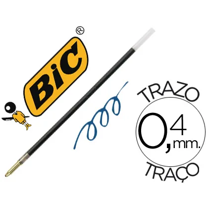 Recambio Boligrafo Bic Peana Pen Desk Azul