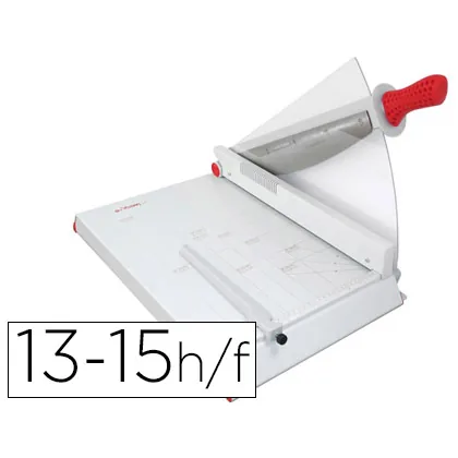 Cizalla Yosan 45 Metalica de Palanca DIN A3 con Pantalla Protectora