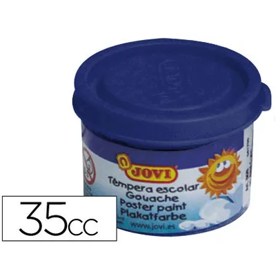 JOVI Tempera Escolar Jovi 35 ML Color Azul Ultramar