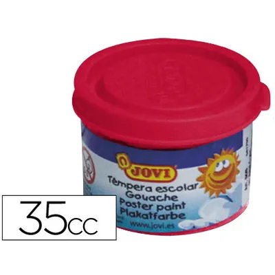JOVI Tempera Escolar Jovi 35 ML Color Bermellon