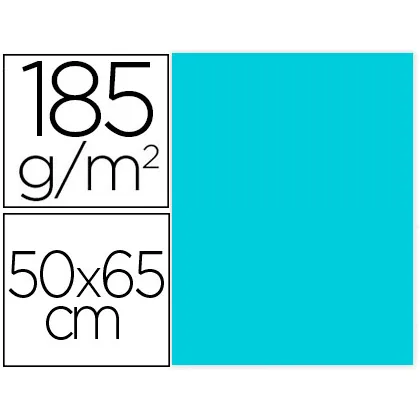 Cartulina Guarro Azul Caribe 50X65 CM 185 GR