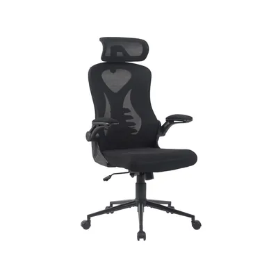 ARCHIVO 2000 Silla de Oficina Archivo 2000 Bolboreta Mecanismo Sincro Refuerzo Lumbar y Respaldo de Malla Negro 690X640X1120-1220