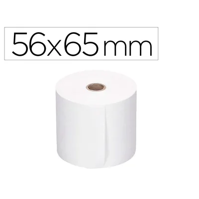 Q-CONNECT Rollo Sumadora Q-Connect Electra 56 MM Ancho X 65 MM Diametro Sin Bisfenol a