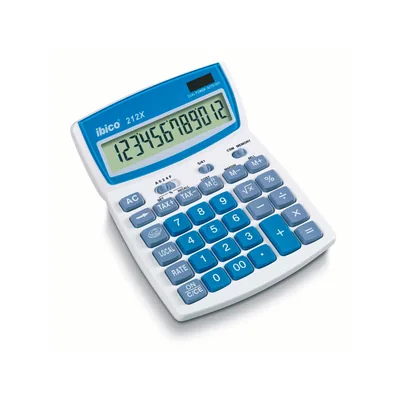 IBICO Calculadora Ibico 212X Sobremesa 12 Digitos 190X140X32 MM