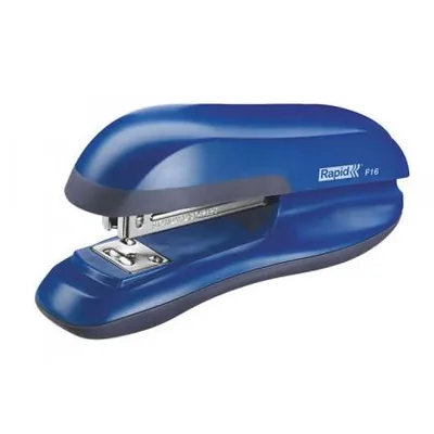 RAPID Grapadora Rapid F16 Plastico Capacidad de Grapado 20 Hojas Azul Usa Grapas 24/6 y 26/6