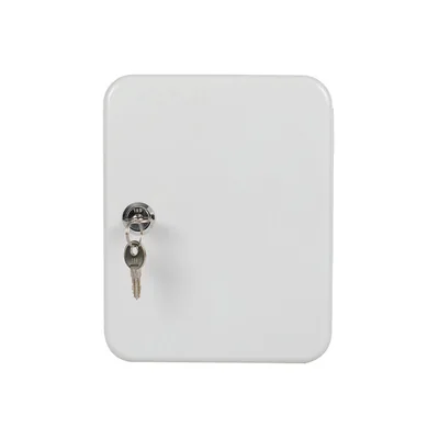 Q-CONNECT Armario Metalico Portallaves Q-Connect Chapa de Acero Cerradura de Seguridad 200X160X60 MM para 20 Llaves