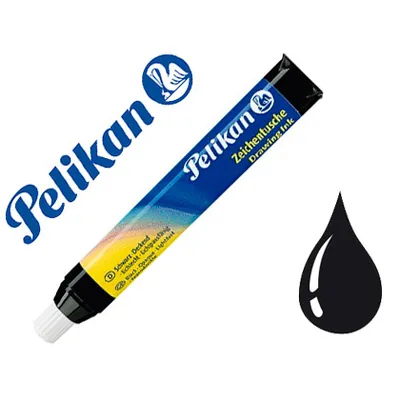 PELIKAN Tinta China Pelikan Negro Cargador 9 ML Blister de 1 Unidad