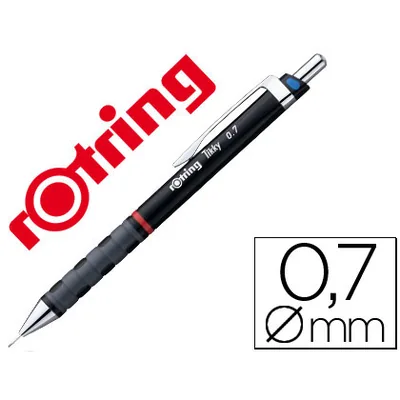 ROTRING Portaminas Rotring Tikky 0,7 MM Negro