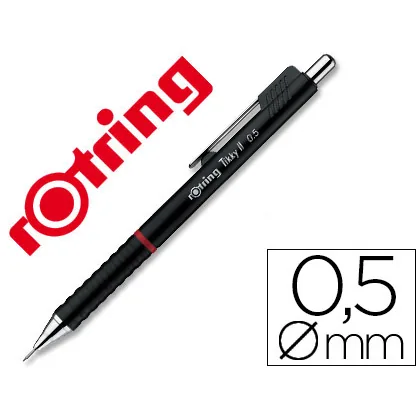 Portaminas Rotring Tikky 0,5 MM Negro