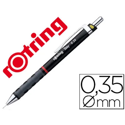 ROTRING Portaminas Rotring Tikky 0,35 MM Negro