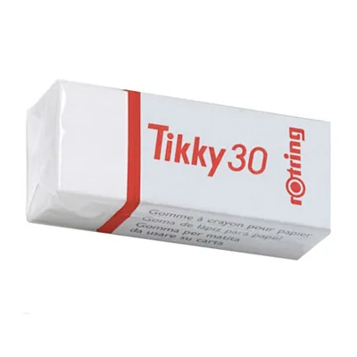 ROTRING Goma de Borrar Rotring Tikky 30 Blanca