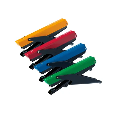 PETRUS Grapadora Majorette de Tenaza 205-F Capacidad 10 Hojas Surtido 4 Colores