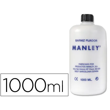 Barniz Fijativo Manley Acabado Brillante Bote de 1000 ML