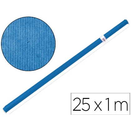 Papel Kraft Liderpapel Azul Rollo 25X1 M