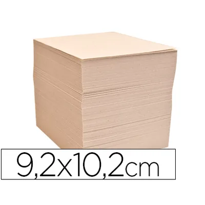 LIDERPAPEL Taco Papel Liderpapel Sin Encolar Crema 1000 Hojas 92X102 MM 70 G